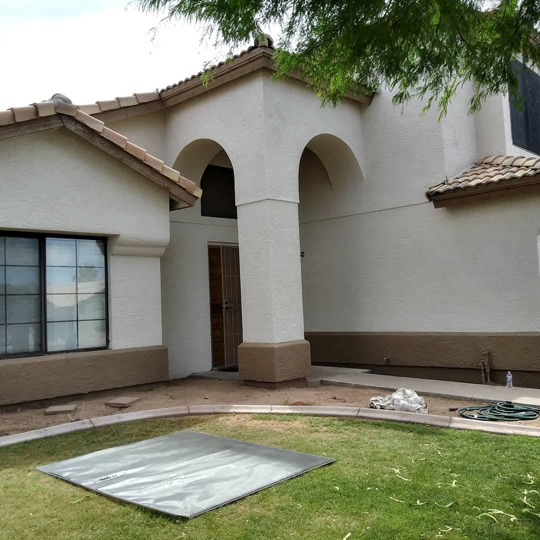 Professional exterior house painting in Mesa Arizona